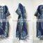 Dashiki style HIPPIE BOHO GYPSY ARTkimono caftan butterfly elastic kaftan dress PLUS