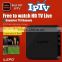 976 free TV channels quad core 4k output rk3399 android tv box