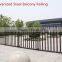 Supply black aluminum fencing/aluminum picket fence/fence factory