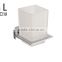 Square design Zinc alloy bathroom accessories Wall mounted Chromed Single tumbler holder