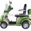 48V/650W luxury 4 wheel middle e mobility scooter heavy duty electric scooter with cannopy & roof for sale