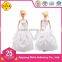 DEFA LUCY Love Plastic Wedding Couple Doll with Doll Wedding Dress Doll