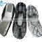 Lady Oxford Outsole Customized Terry Dance Ballet Shoes And Indoor Slippers