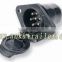 7 pin trailer plug easy connect,industrial socket with euro plug,seven pin trailer socket plug