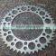 Motorcycle chainring customized titanium motorcycle chainrings XACD titanium motorcycle chainring parts