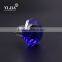 blue color zinc alloy cheap crystal knobs for drawers