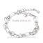 Engravable Heart And Butterfly Connection Brand New 925 Silver Bracelets Bangles