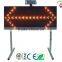 Customized Solar Outdoor Construction Led Flashing Arrow Sign, Solar Arrow Sign