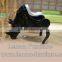 2015 classical fiberglass garden clover chair