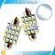 Festoon led automotive bulbs lighting for car led light 39mm 16SMD 12v