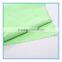 Hot sale green color Microfiber cleaning towel