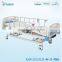 Hot sale three motors icu electric hospital beds with frames