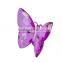 PURPLE ACRYLIC DECORATIVE BUTTERFLY