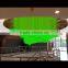 Optical fiber silk glass beads for chandelier , fiber optic Stainless steel pendant lamp