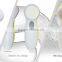 4 in1 electric rotary facial cleansing brush with battery