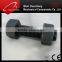 heavy duty a193 bolt ptfe coated black b7 l7 stud bolts with nuts