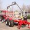 ZM5004 log loader trailer with loading capacity 5TON