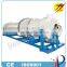 High efficiency rotary drum dryer for drying the wood pellet wood chips