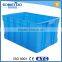 Factory directly wholesale plastic boxes for storage, hot sale perforated plastic container 25 kg