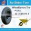High quality Polyurethane foam wheel 4.80/4.00-8 flat free pu foam tire wheelbarrow tire 3.50-8 for sale