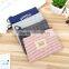 Concise style/Custom various designs jute canvas retro coin purse