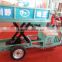 650W farm electric cargo box tricycle/ liftable and lowerable