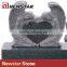 Newstar modern black color natural stone headstones