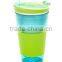 Plastic 2 in 1 Snack & Drink Cup,Travel Cup Snack Drink in One Container