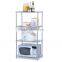 Modern Steel Wire Kitchen Storage Rack Home Furniture Shelf
