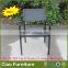 outdoor fabric resturant chair patio dining arm chair stackable chair