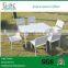 glass dining table 6 chairs set (DA1089)