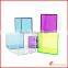 colored acrylic box