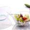 Useful plastic salad bowl with forks for Kitchen / plastic big salad bowl with forks set