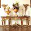 Luxurious Large size console table with black marble