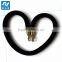 1.5 Meter black velvet rope with gold hook for crowd control barrier