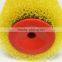 4' European style yellow polyester plastic core paint roller cover