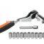 55pcs automobile repair hand tool set muti use tool kit set