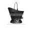 2016 fireplace accessories ash coal bucket powder coated black metal coal bucket
