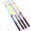 factory supplied 2 sections 4'6'',5',6,7',8' cheap solid Fiberglass Fishing Rod