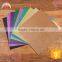 2016 NEW glitter cardstock paper high quality colored glitter cardstock paper