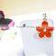 Cellphone accessories customized designs flower earphone plug mobile phone anti dust plug