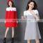 2017 Latest spring sweater dress for ladies Korean style women long sweater