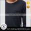 Fashion custom cheap plain high quality tshirt long sleeve