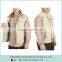 100% Nylon Adjustable Drawcord Hem Two Zip Chest Pockets Mens Vest