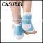 Gel foot moisture heel protector socks for foot care