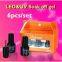 three step gel polish 6pcs set