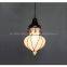 Flush Mount 1 Light Classical Droplight Restoring Ancient Ways Antique Brass Spray Lacquer Glass Metal