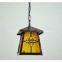 Flush Mount 1 Light Classical Droplight Restoring Ancient Ways Antique Brass Spray Lacquer Glass Metal