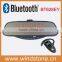 bluetooth rearview mirror with LED display bluetooth handsfree car kit BT-628EY