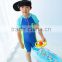 New OEM Sublimation Child Boy One Piece Swimwear